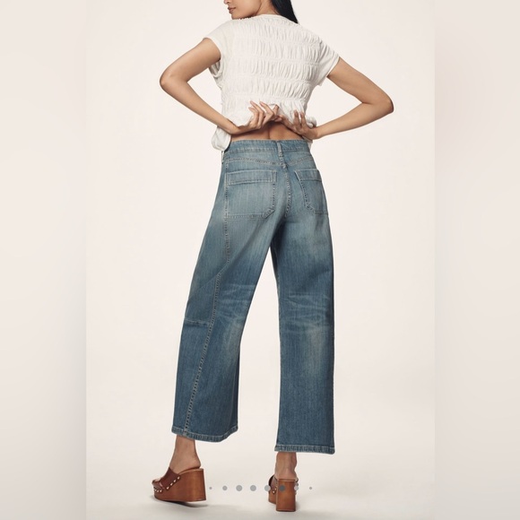 PILCRO by Anthropologie The Kenna Heritage Barrel Jeans - Picture 4 of 11